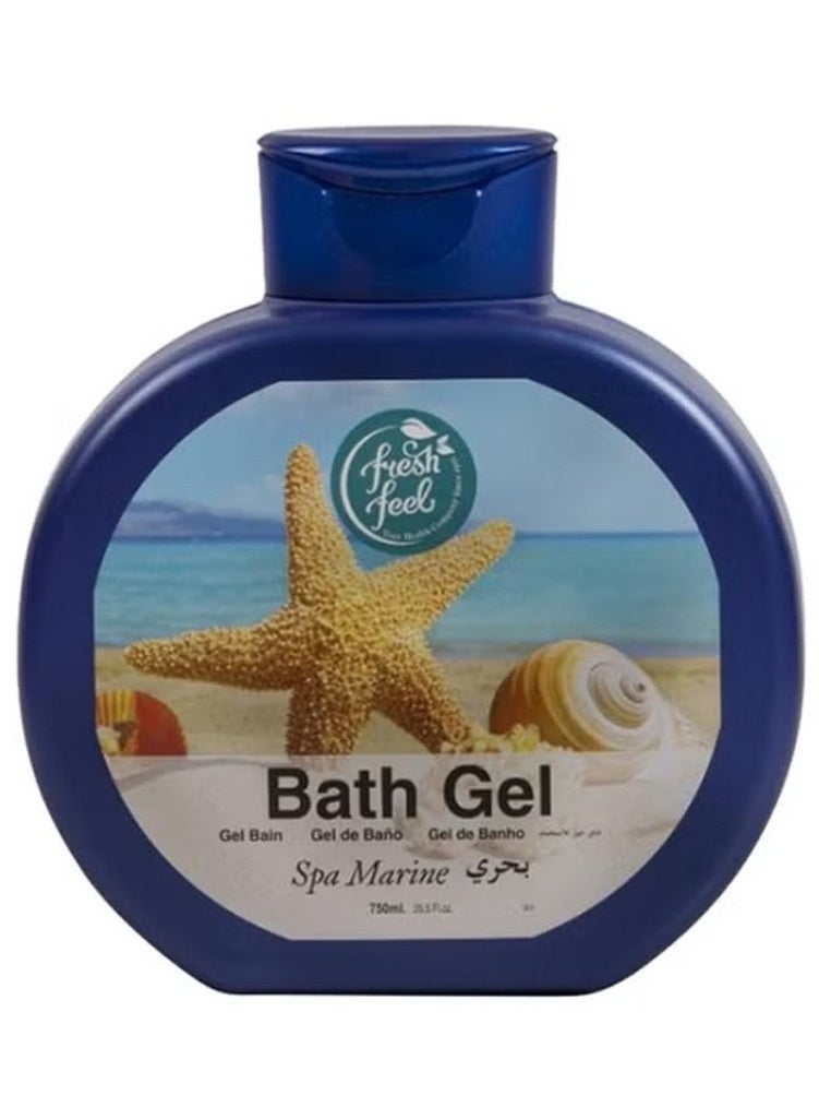 FRESH FEEL Spa Marine Bath Gel 750 ML